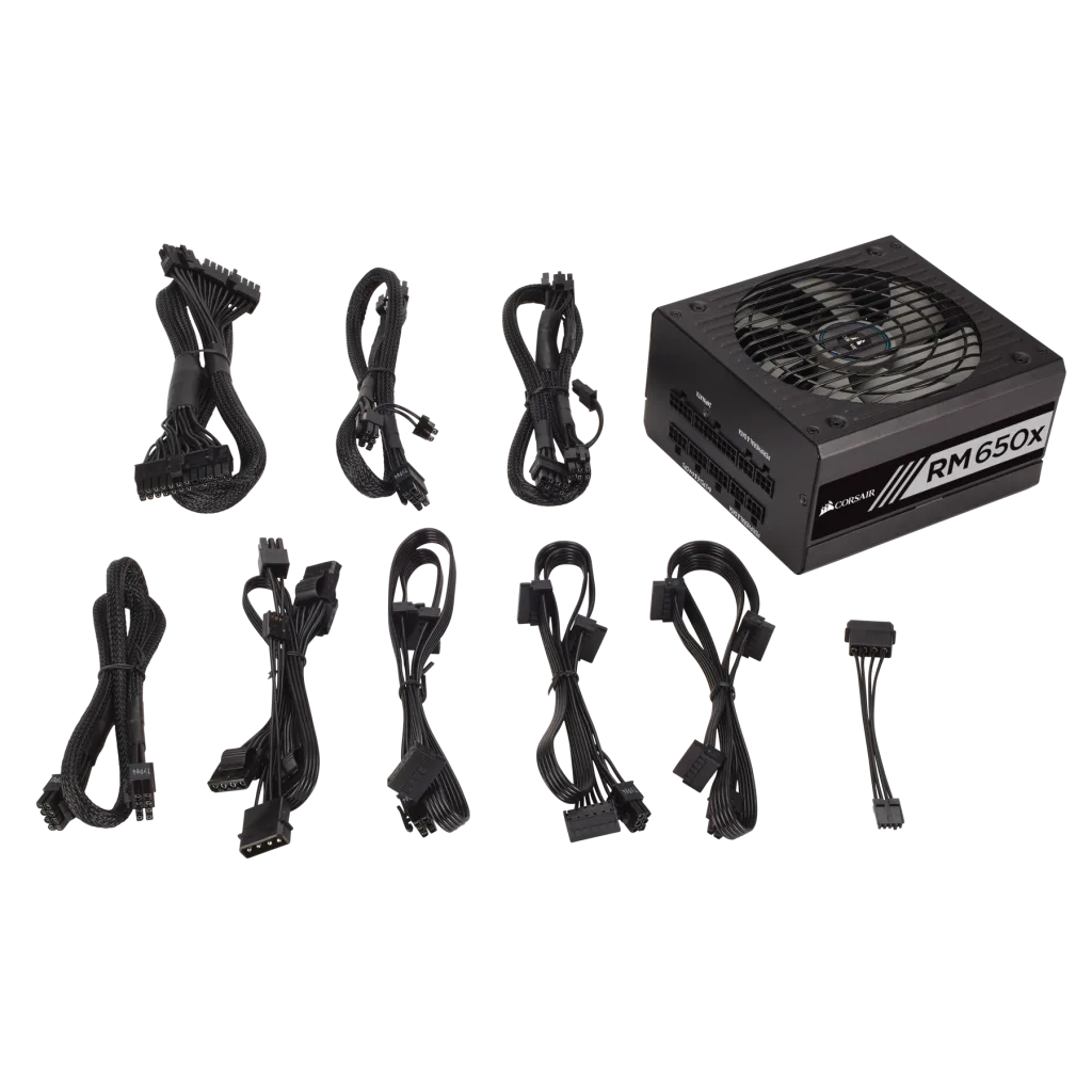 商品画像：Amazon | Corsair RM650x PC電源ユニット 650W 80PLUS Gold認証 4