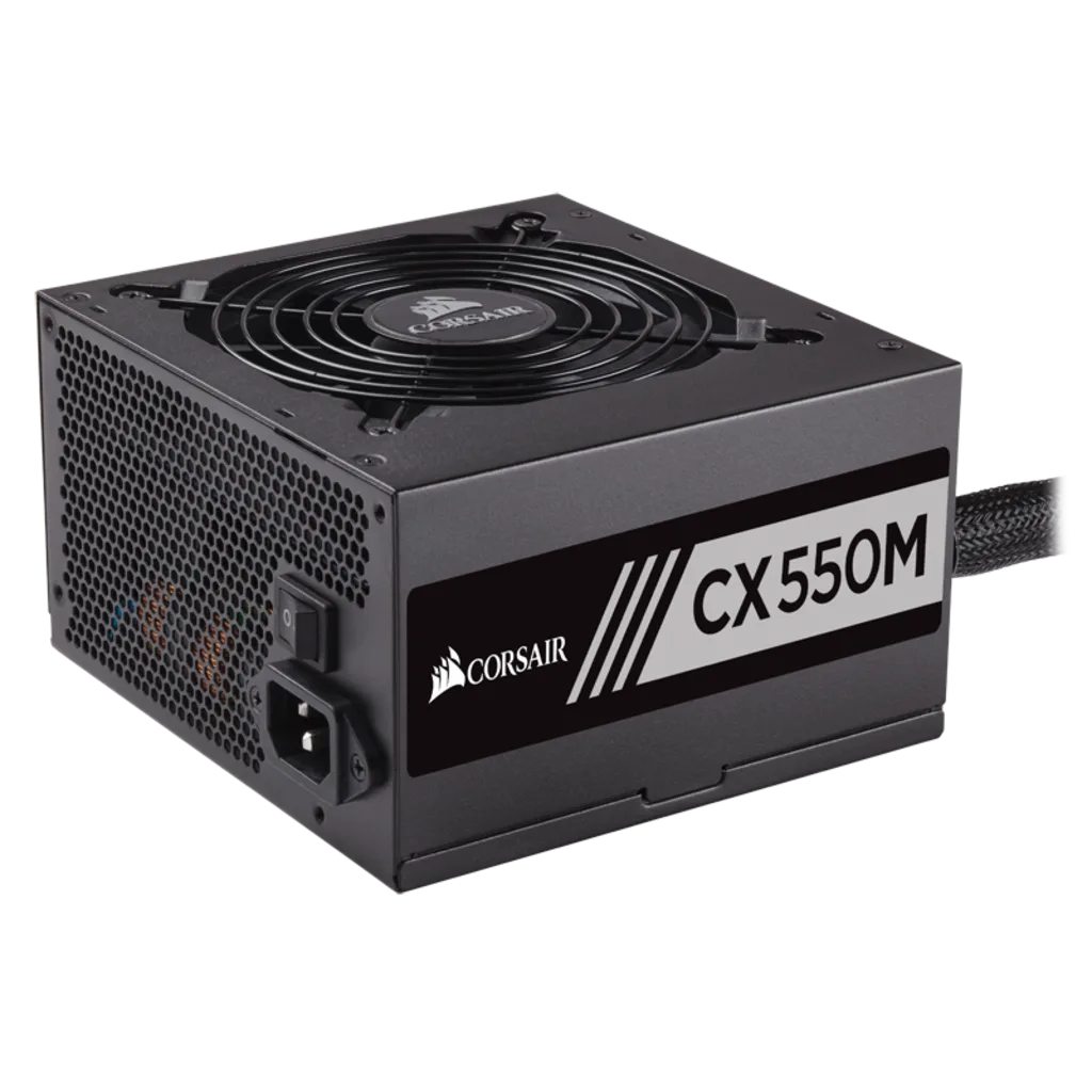 CX Series™ CX550M — 550 Watt 80 PLUS® Bronze Certified