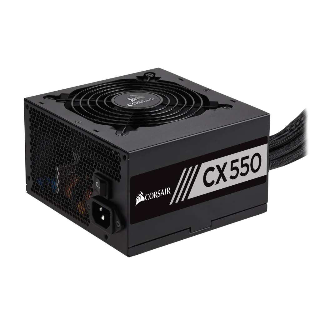 CX Series™ CX550 — 550 Watt 80 PLUS® Bronze Certified ATX PSU (EU)