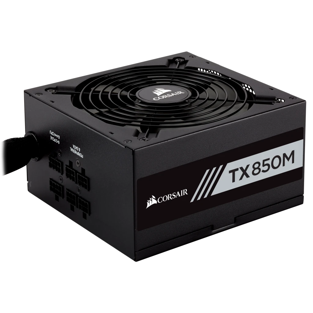 TX-M Series™ TX850M — 850 Watt 80 Plus® Gold Certified PSU