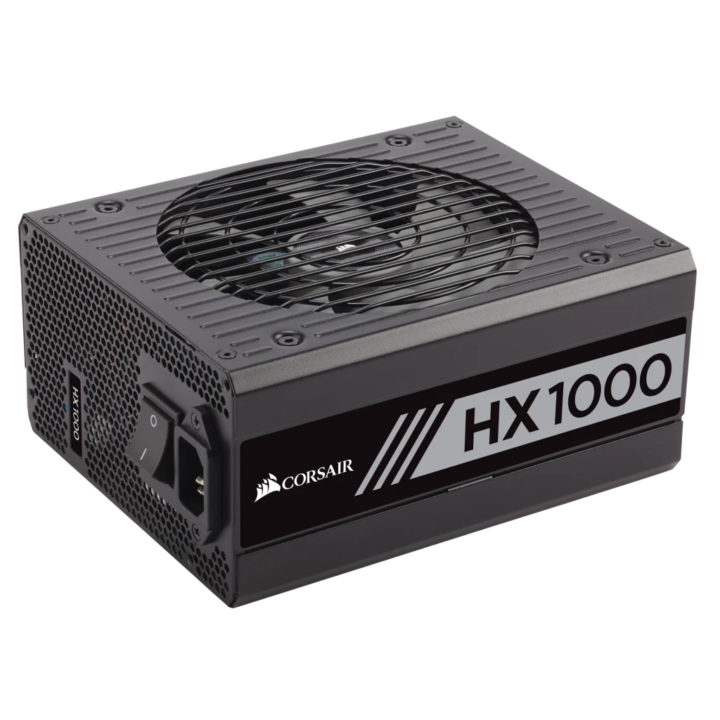 HX Series™ HX1000 — 1000 Watt 80 PLUS® PLATINUM Certified Fully Modular PSU