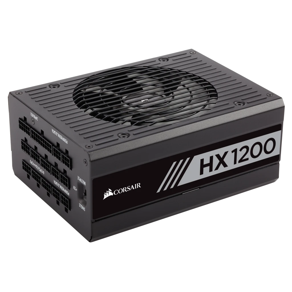 HX Series™ HX1200 — 1200 Watt 80 PLUS® PLATINUM Certified Fully Modular PSU (UK)