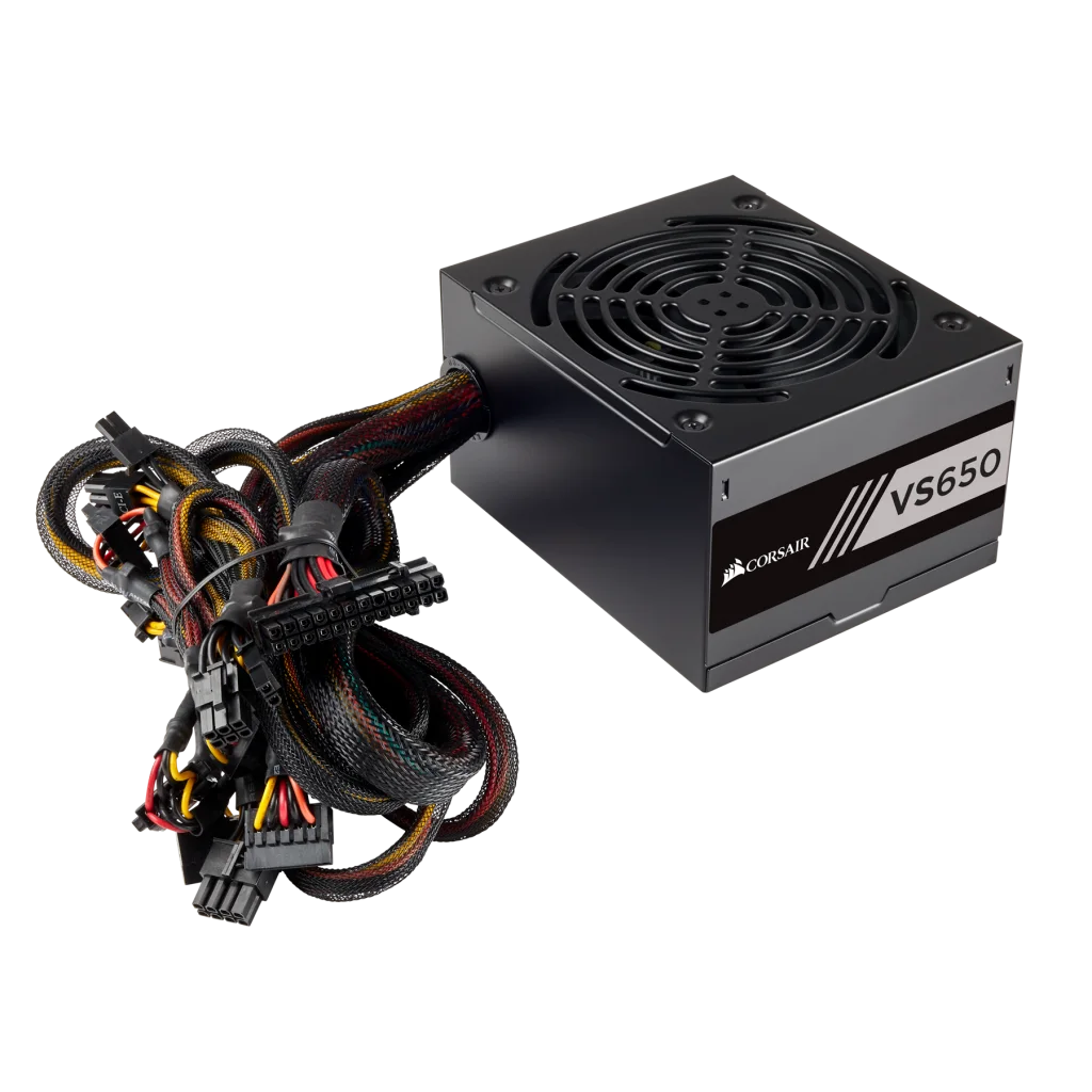 VS Series™ VS650 — 650 Watt 80 PLUS® White Certified PSU (EU)