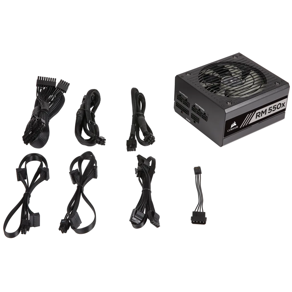 RMx Series™ RM550x 80 PLUS Gold Fully Modular ATX Power Supply (UK)