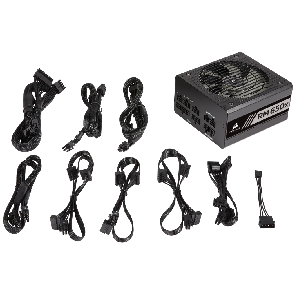 RMx Series™ RM650x 80 PLUS Gold Fully Modular ATX Power Supply (AR)