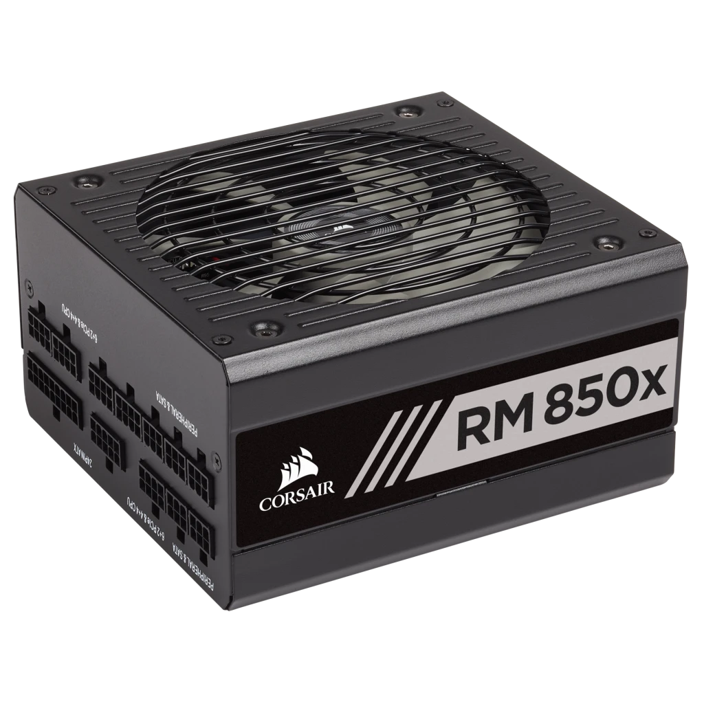 RMx Series™ RM850x — 850 Watt 80 PLUS® Gold Certified Fully