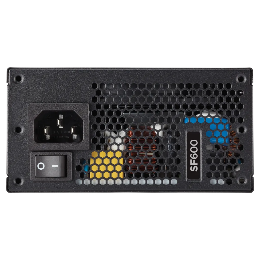 電源ユニット Corsair SF600 80PLUS PLATINUM SFX SF Series™ SF600 — 600 Watt 80 PLUS® Platinum Certified High