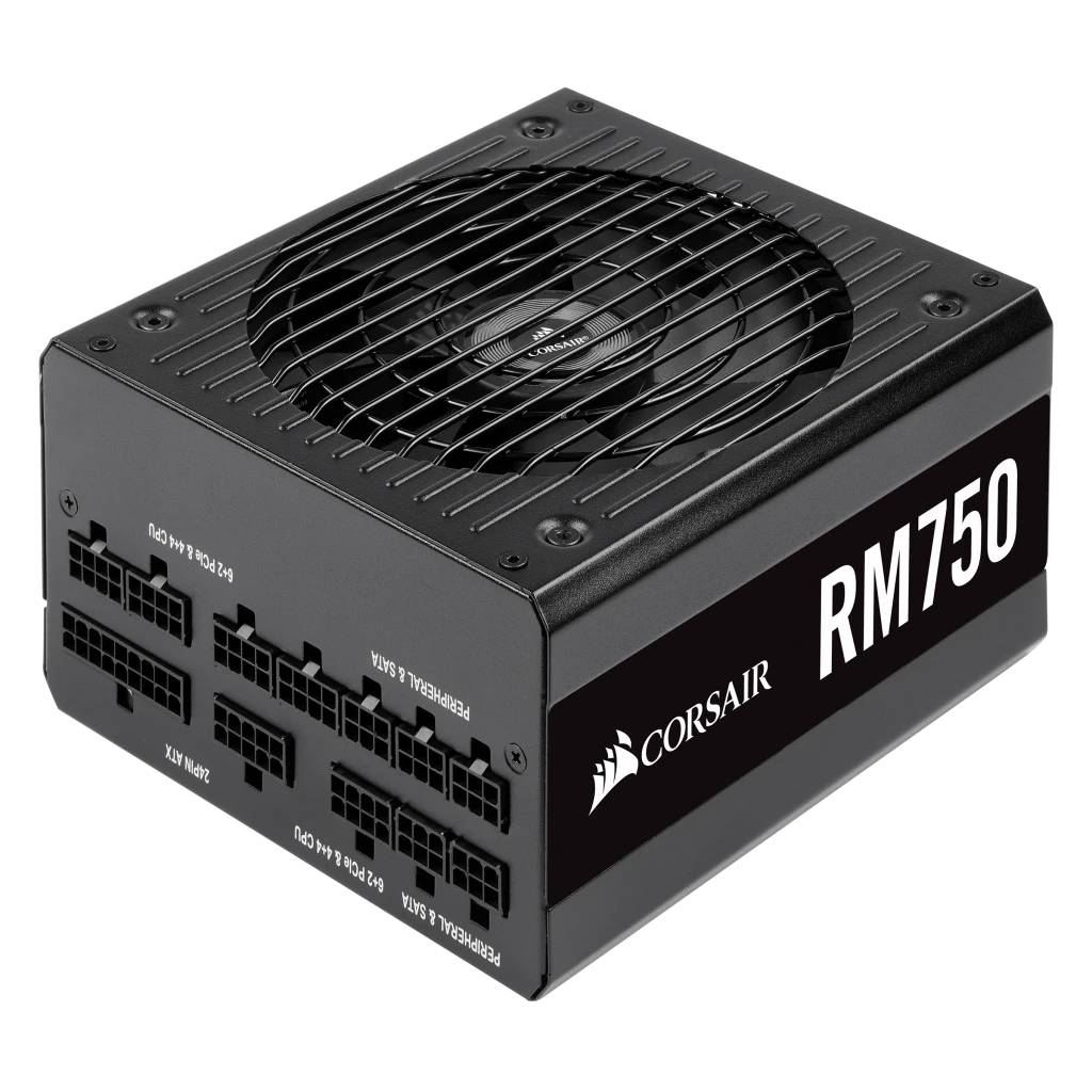 新作モデル 750 — RM750 Series™ RM Watt Fully Certified Gold PLUS® 80 電源ユニット