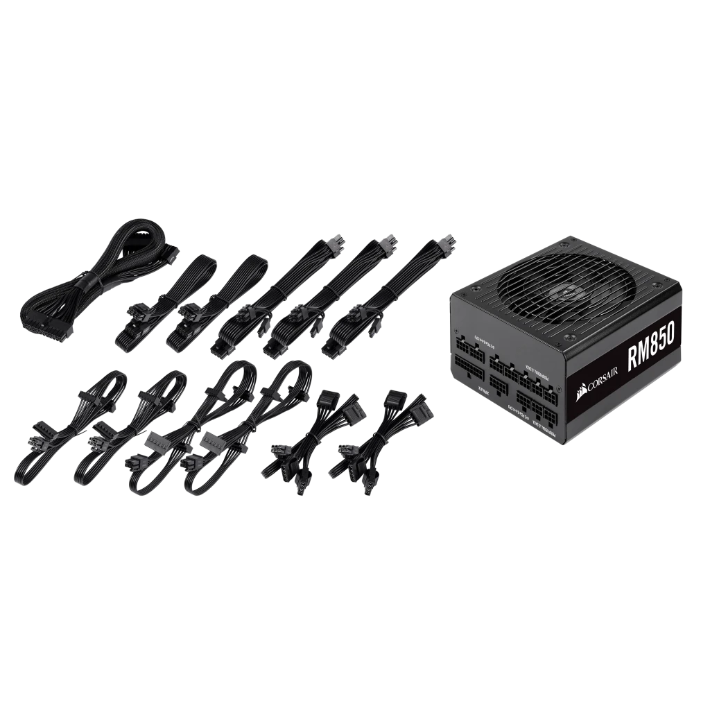RM Series™ RM850 — 850 Watt 80 PLUS® Gold Certified Fully Modular