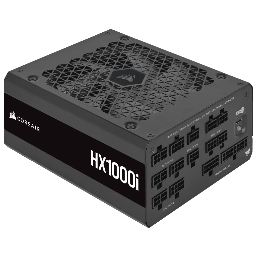HX1000i 完全モジュール式超低ノイズ Platinum ATX 1000 ワット PC 電源 (JP)