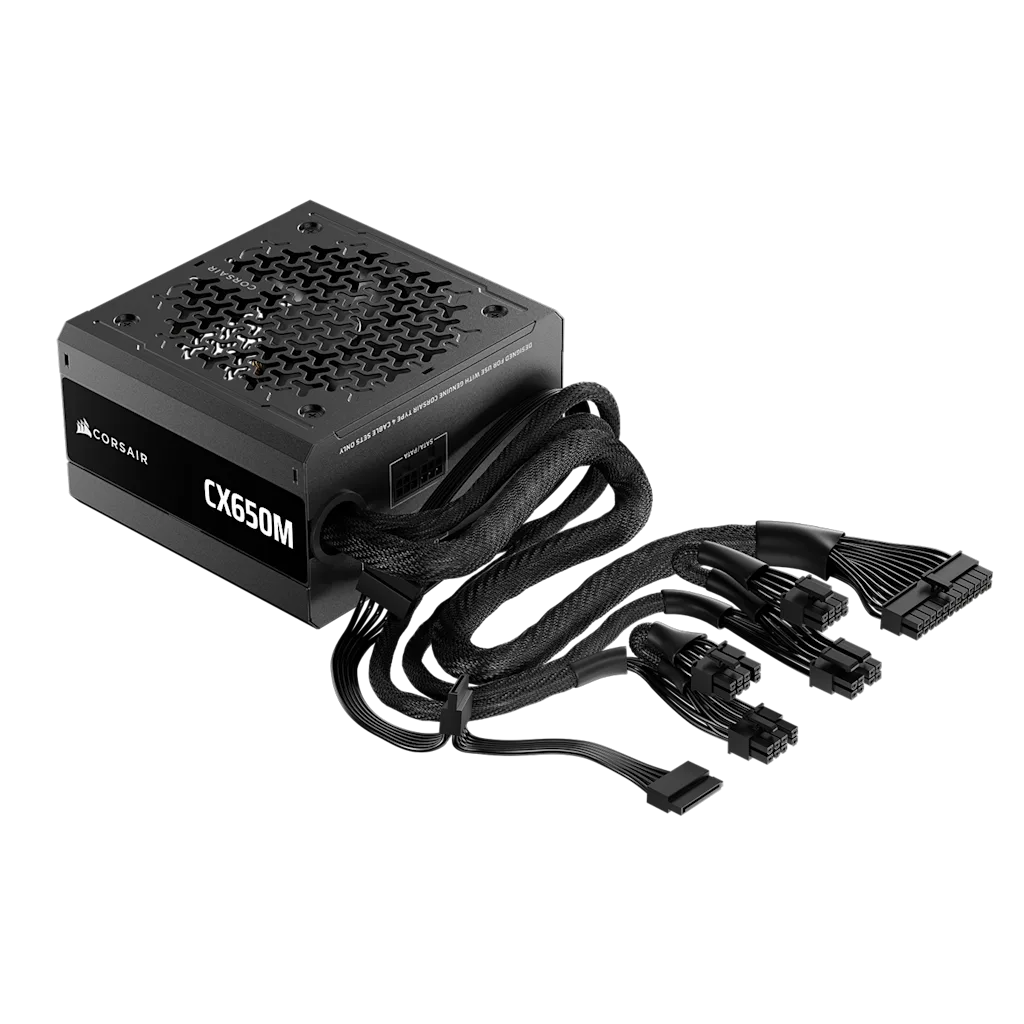 CX-M Series CX650M ATX 3.1 Cybenetics Bronze Semi-Modular PSU