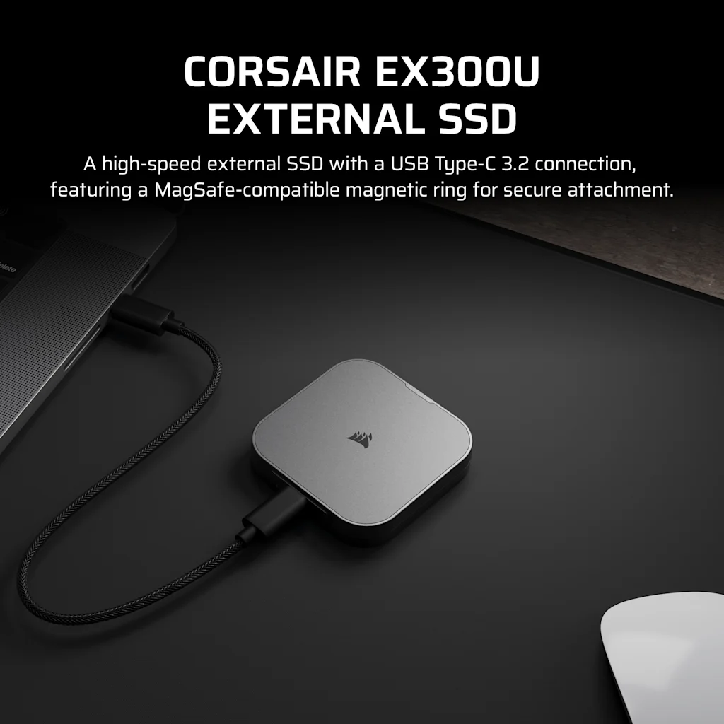 Kanguru UltraLock™ USB External Hard Drive With Physical Write Protect - View #3