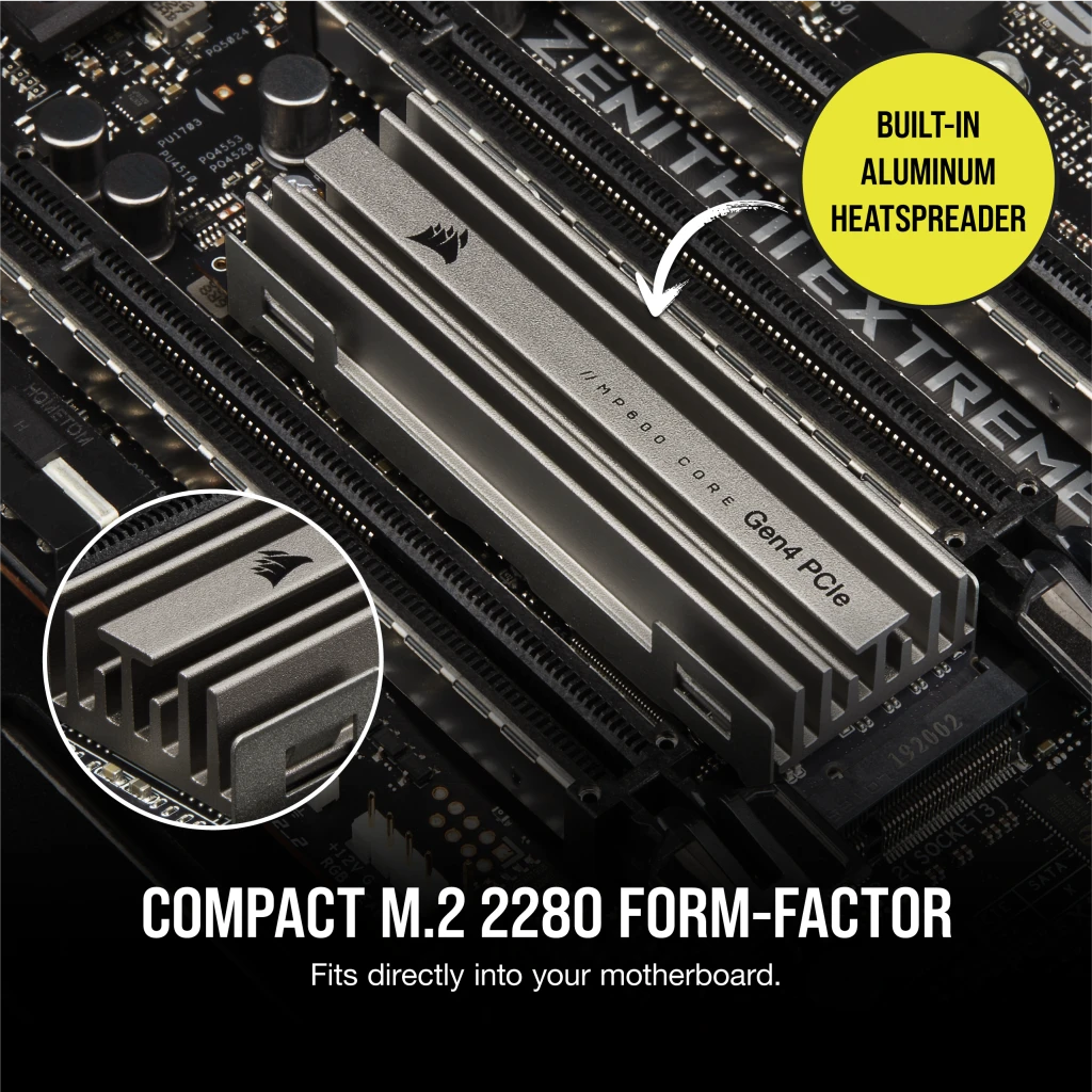 MP600 CORE 2TB M.2 NVMe PCIe Gen. 4 x4 SSD