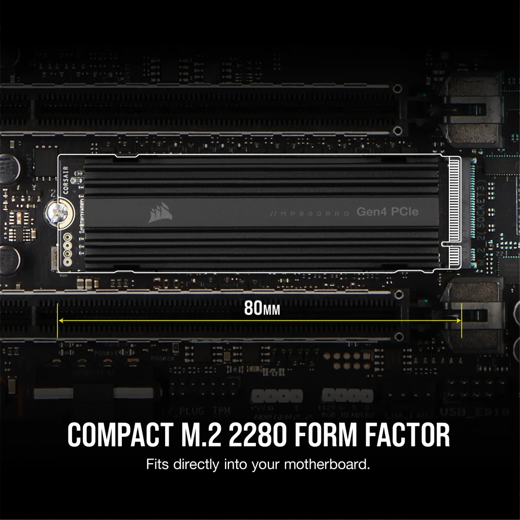 M.2 PRO 4 1TB PCIe x4 MP600 Gen. SSD NVMe