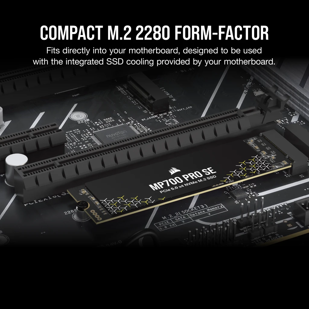 MP700 PRO SE 4TB PCIe 5.0 x4 NVMe M.2 SSD
