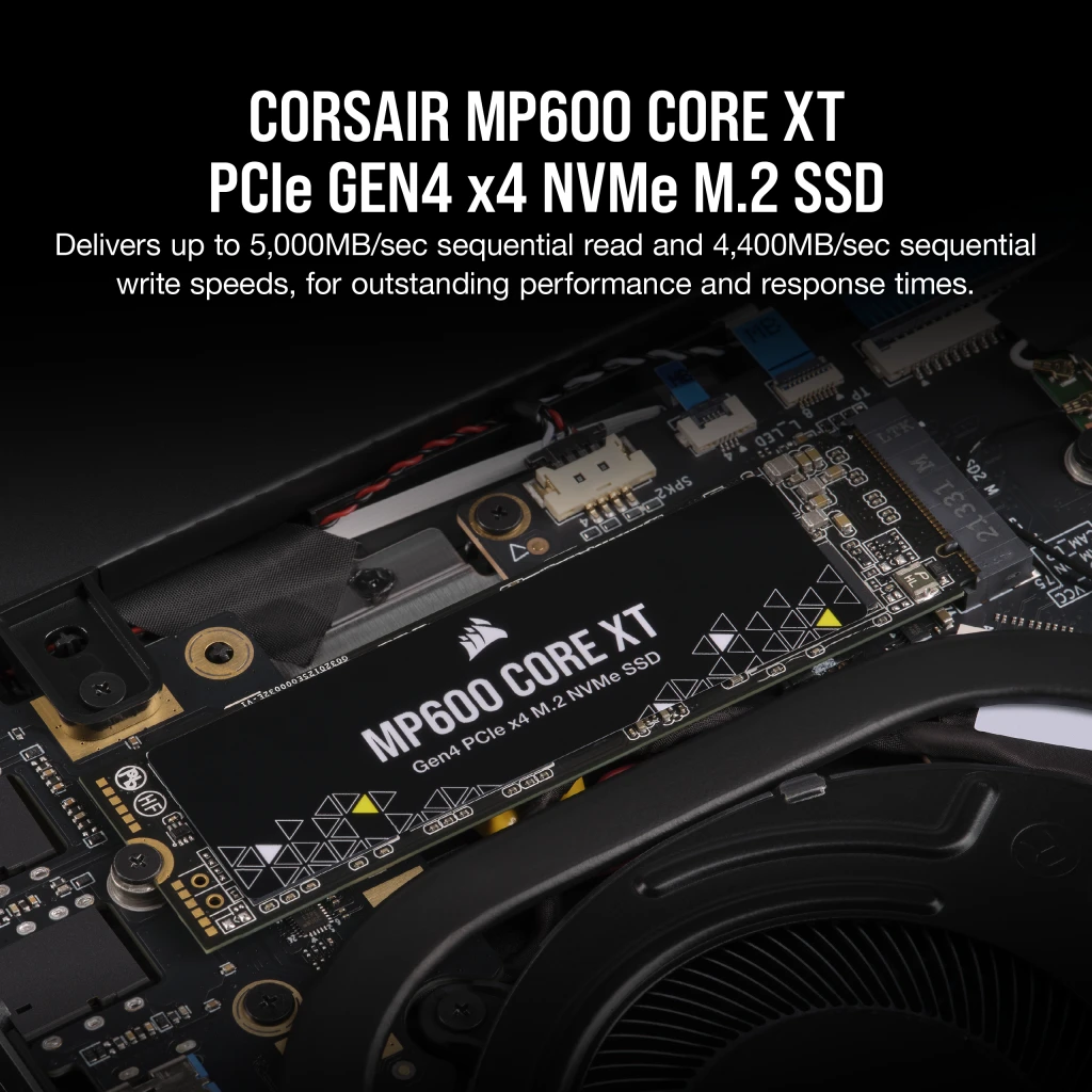 Disque SSD Corsair MP600 Core XT 4To - NVMe M.2 Type 2280 pour  professionnel, 1fotrade Grossiste informatique
