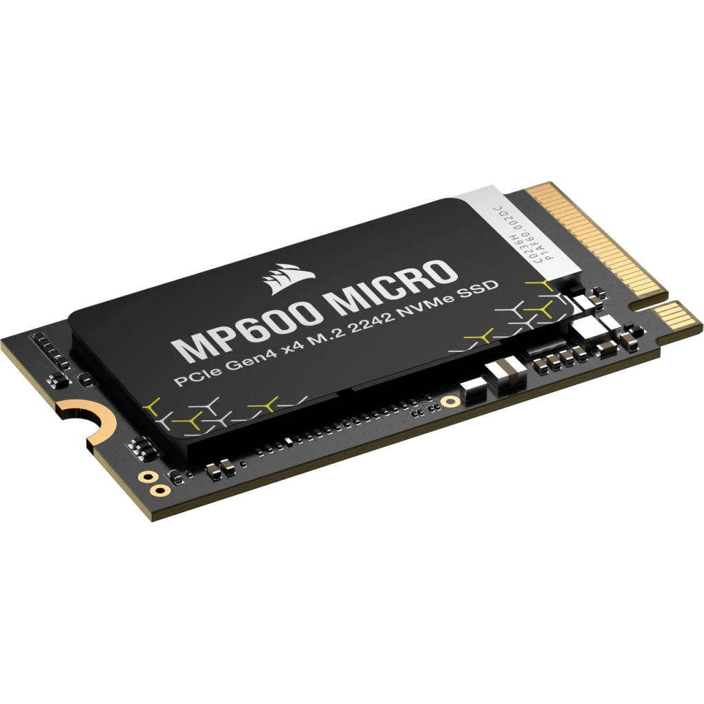 SSD interne Corsair MP600 PRO LPX - SSD - 1 To - interne - M.2 2280 - PCIe  4.0 x4 (NVMe) - AES 256 bits - dissipateur de chaleur intégré - pour Sony  PlayStation 5