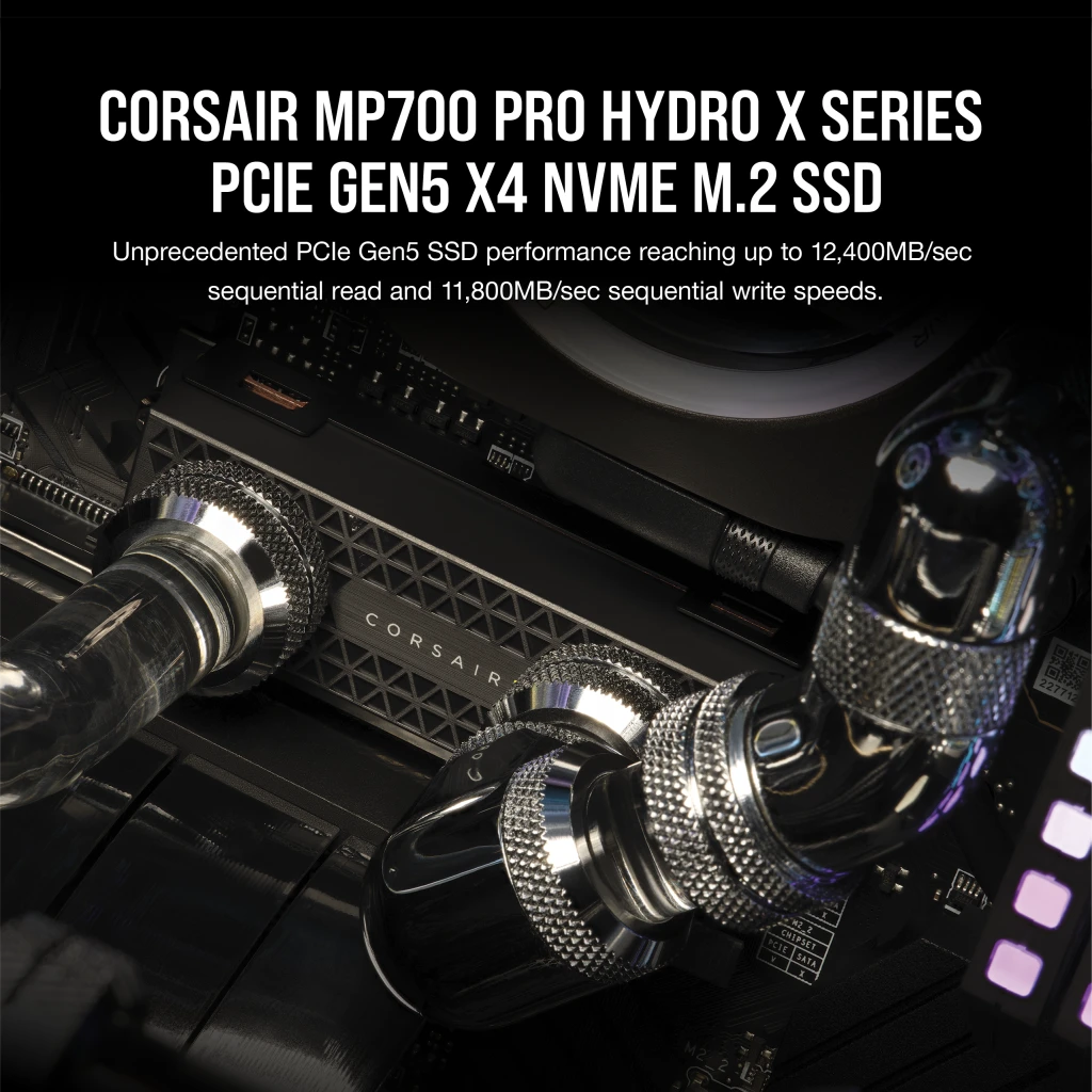 SSD M.2 NVMe 2.0 PCIe de 5ª ger. x4 de 2TB Hydro X Series MP700 PRO