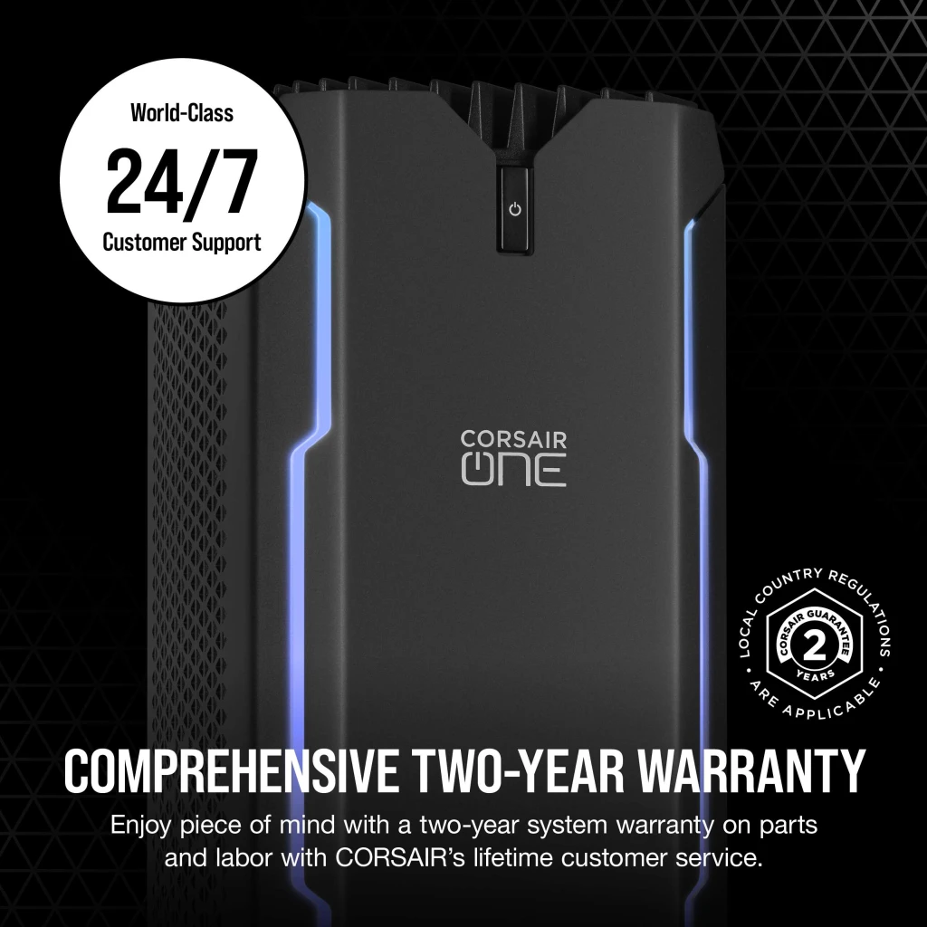 CORSAIR ONE i300 Compact Gaming PC, i9-12900K, Liquid-Cooled