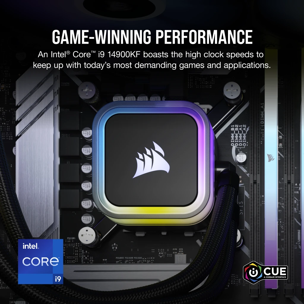 VENGEANCE i7500 Gaming PC: Intel Core i9-14900KF, NVIDIA RTX