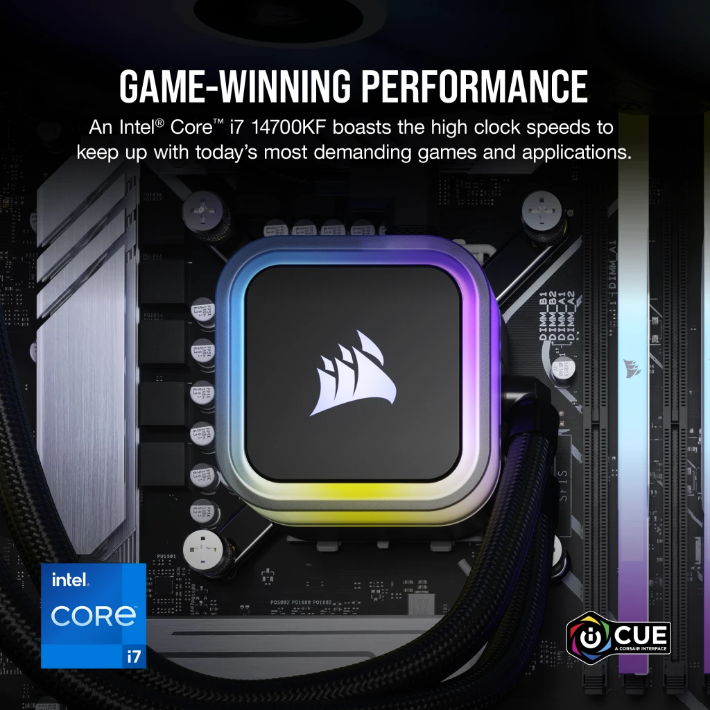 最新作売れ筋が満載 Gaming i7500 VENGEANCE PC: RTX NVIDIA i7-14700KF, Core Intel Windowsデスクトップ
