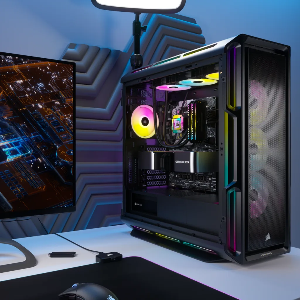 VENGEANCE a8100 Gaming PC, R9 7950X, RTX 4090, 4TB (2x 2TB M.2 