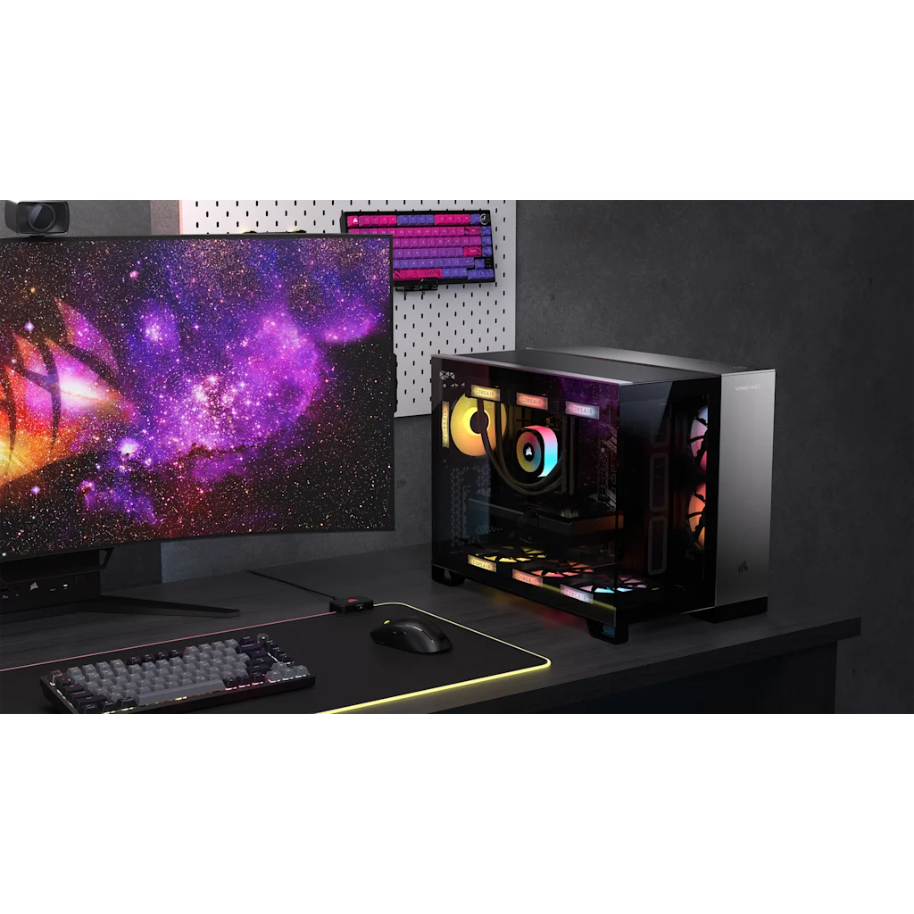 VENGEANCE a5100 Gaming PC: AMD Ryzen 7 9850X3D, GeForce RTX 5080