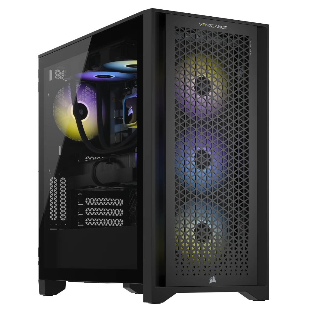 VENGEANCE a7400 Gaming PC: AMD Ryzen 7 9700X, GeForce RTX 4070 Super, 32GB DDR5, 1TB M.2 SSD, Win11 Home (Certified Refurbished)