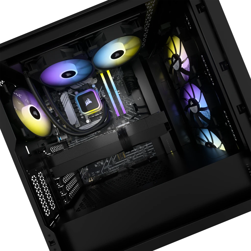 VENGEANCE a7400 Gaming PC: AMD Ryzen 7 9700X, GeForce RTX