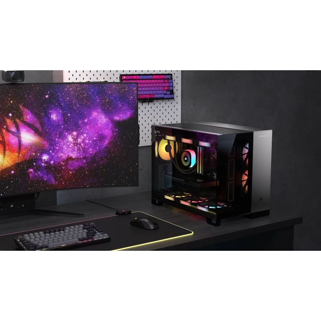 VENGEANCE i5100 Gaming PC with iCUE LINK - Black/Satin Gray VENGEANCE i5100 Gaming PC with iCUE LINK - Black/Satin Gray