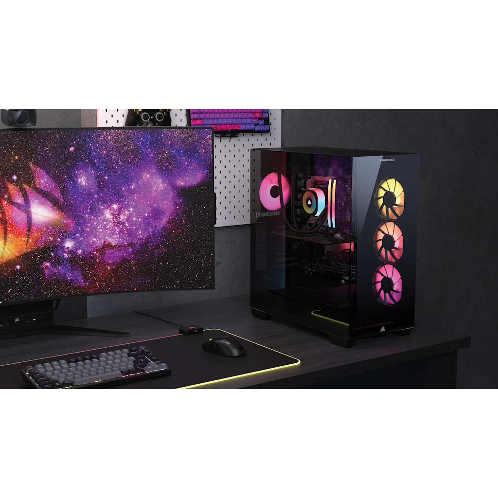 VENGEANCE i7500 Gaming PC: Intel Core i7-14700KF, GeForce RTX 4070