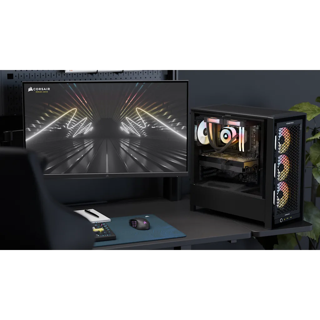 VENGEANCE a7500 AIR Gaming PC: AMD Ryzen 9 9950X3D, GeForce RTX