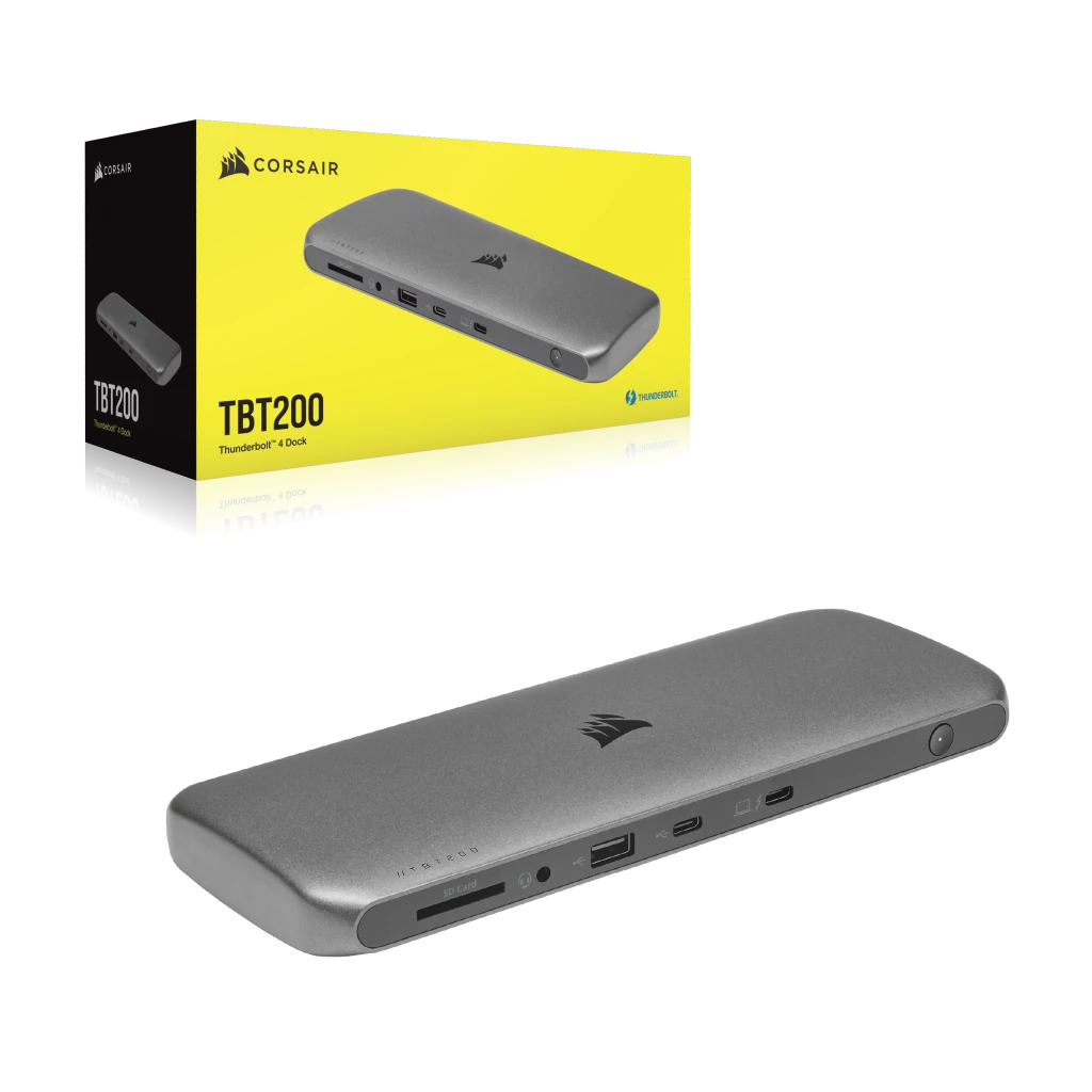 外付けハードディスク・ドライブ CORSAIR TBT200 Thunderbolt 4 Dock Amazon.com: Corsair TBT200 Thunderbolt™ 4 Dock - Up to 96W