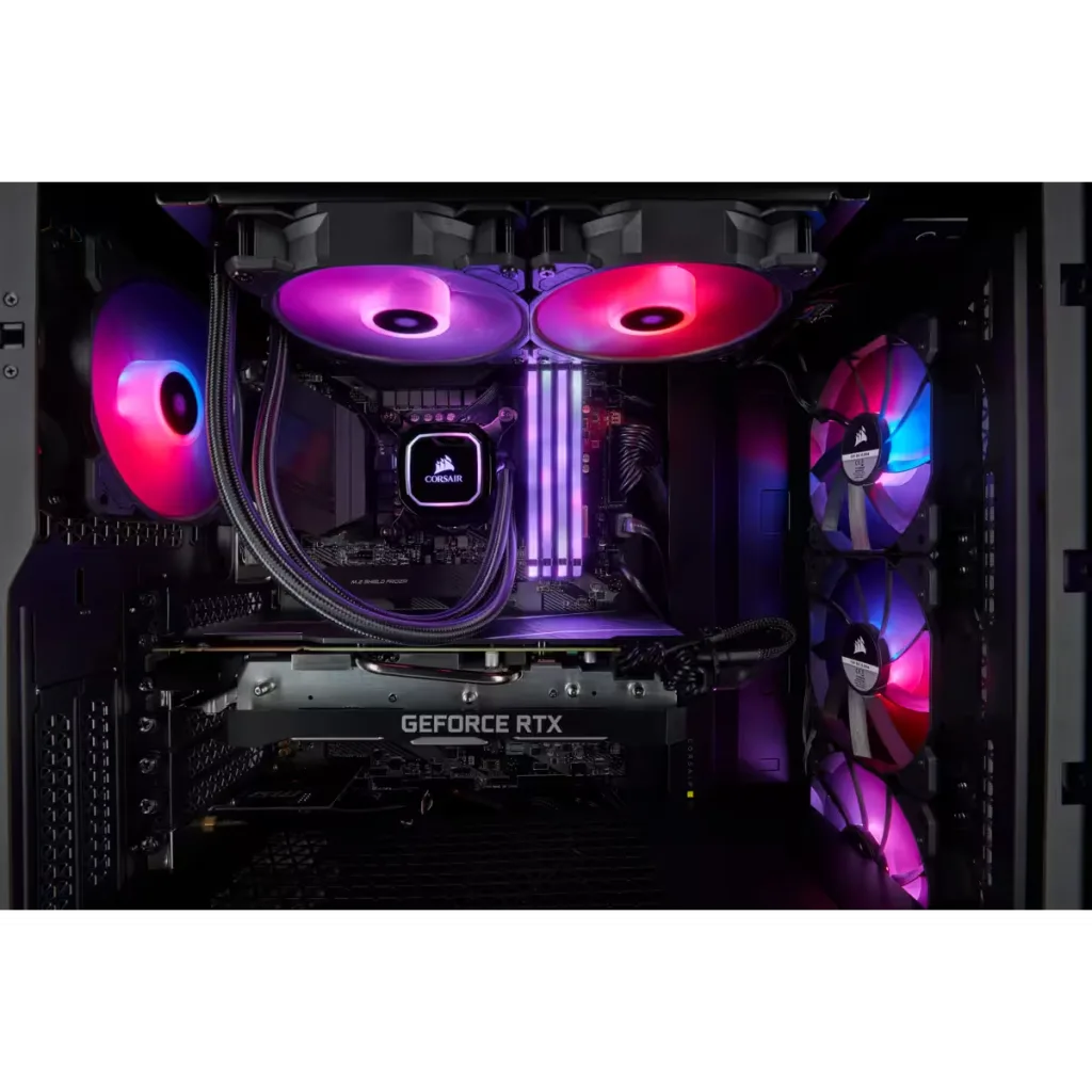 VENGEANCE i7200 Gaming PC, i7-11700K, RTX 3070, 1TB M.2, 2TB HDD