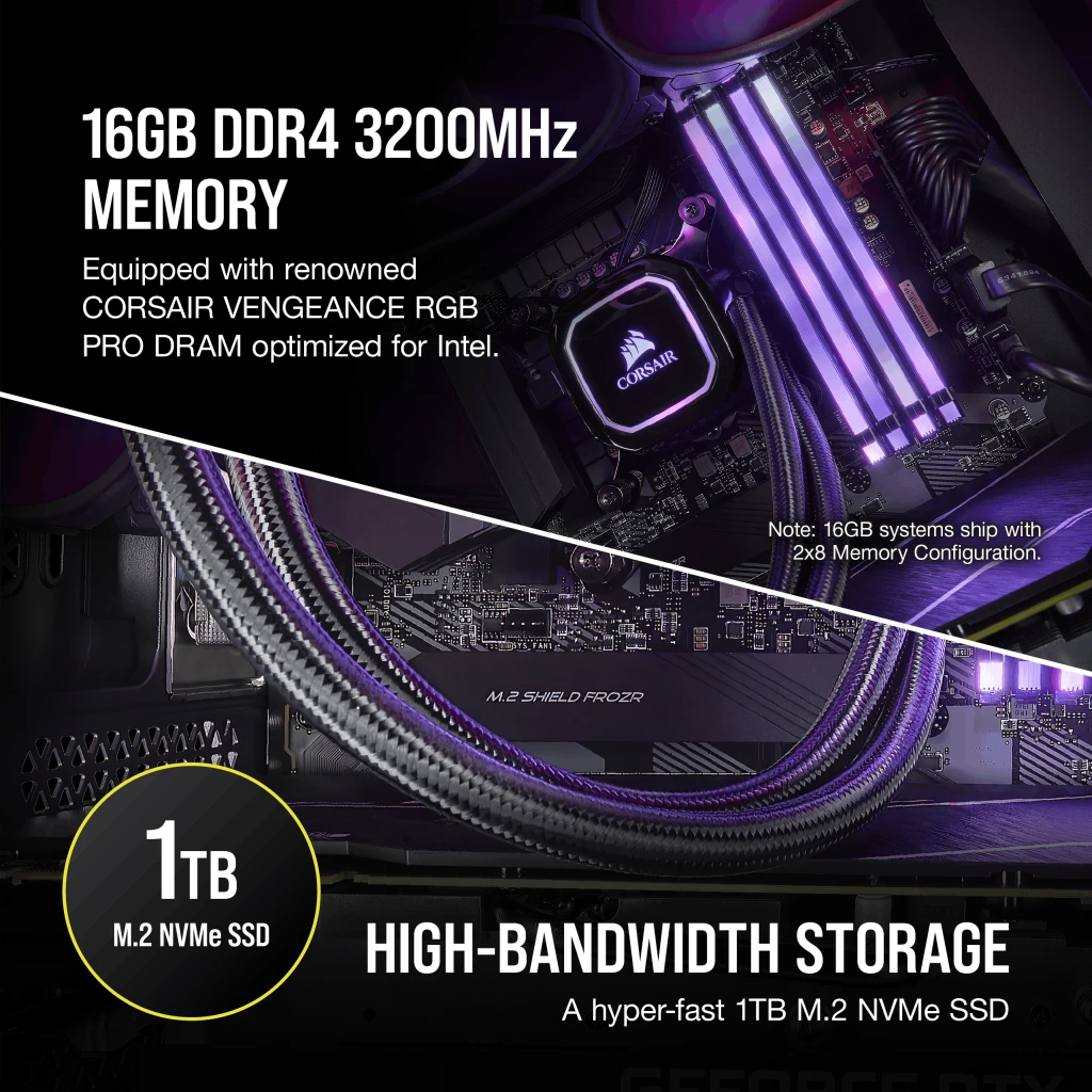 VENGEANCE i7300 Gaming PC, i7-12700K, RTX 3070, 1TB M.2 VENGEANCE i7300 Gaming PC, i7-12700K, RTX 3070, 1TB M.2