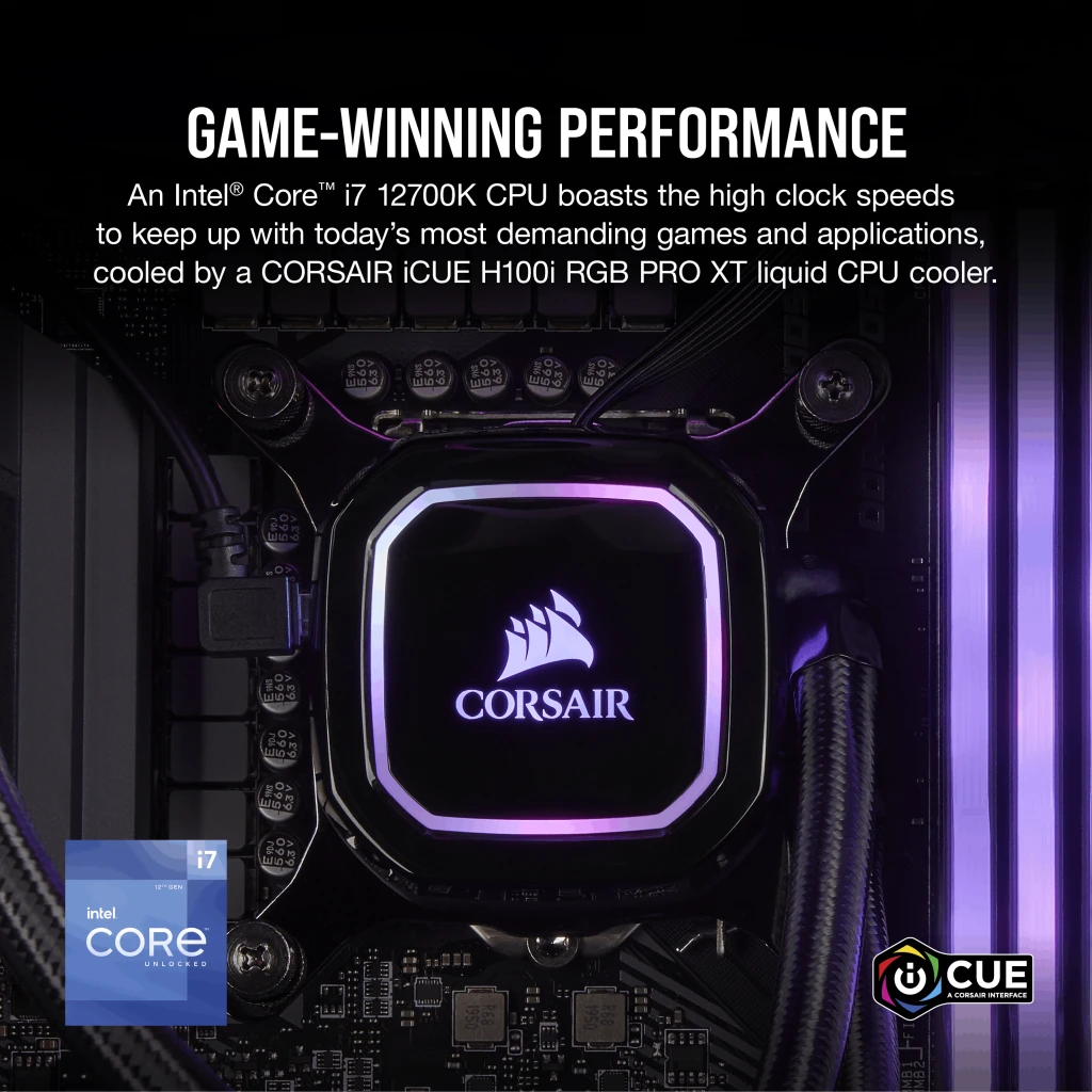 大量入荷 i7-12700K, PC, Gaming i7300 VENGEANCE RTX M.2 1TB Ti, 3070 CPU