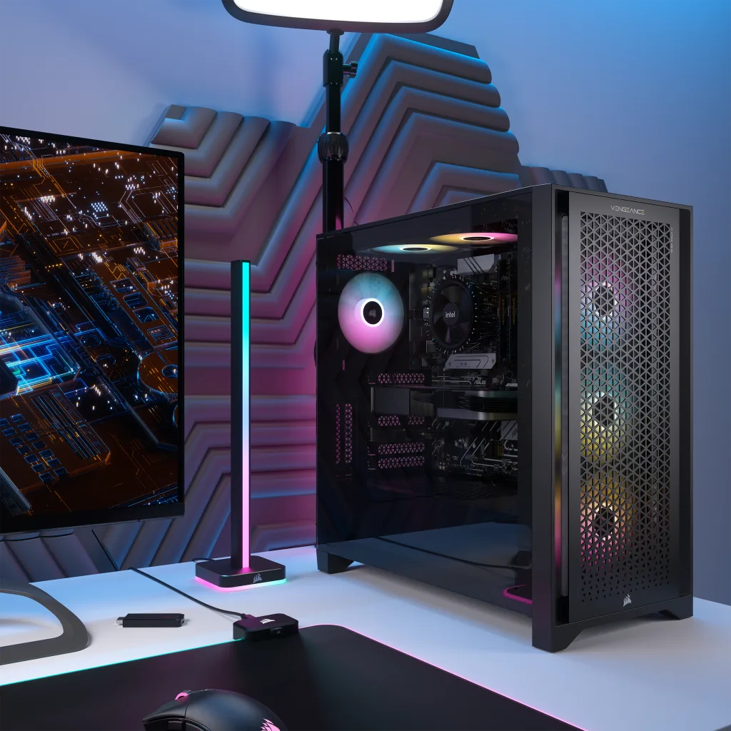 VENGEANCE i7300 Gaming PC, i5-12600K, RTX 3060 Ti, 1TB M.2 VENGEANCE i7300 Gaming PC, i5-12600K, RTX 3060 Ti, 1TB M.2