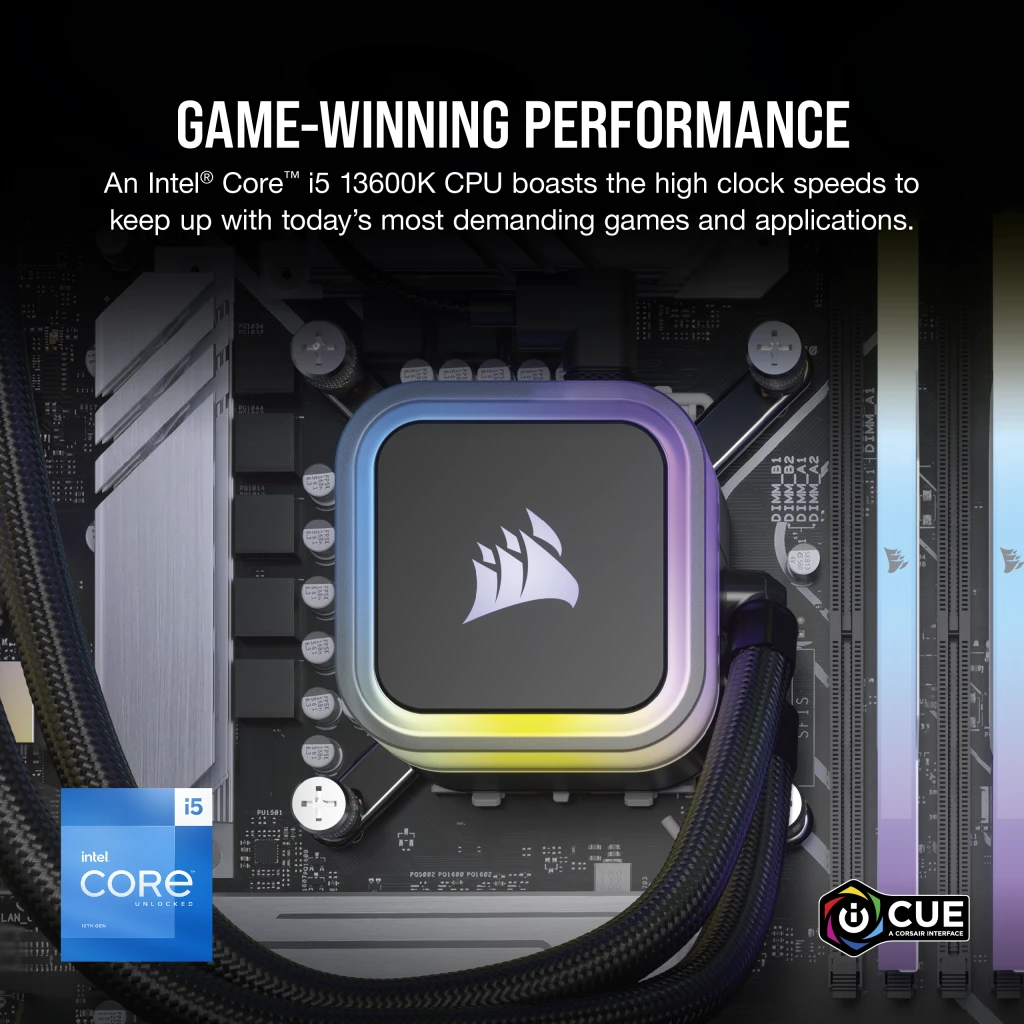 CPU Gamer Intel Core i5 12600K, 16GB DDR4, 512GB 4.0, RTX 4060