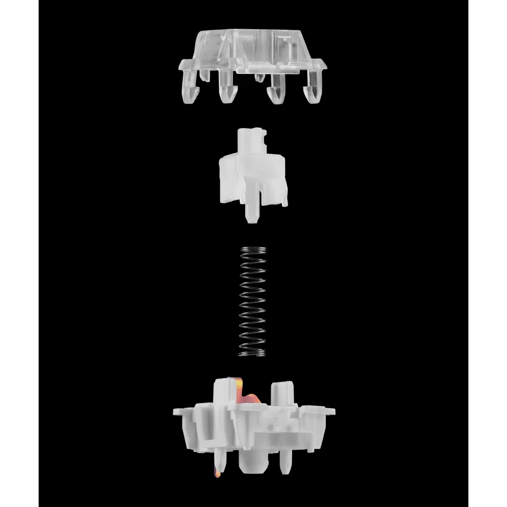 DROP Holy Panda X Clear Mechanical Switches, Tactile, 3-Pin, 35