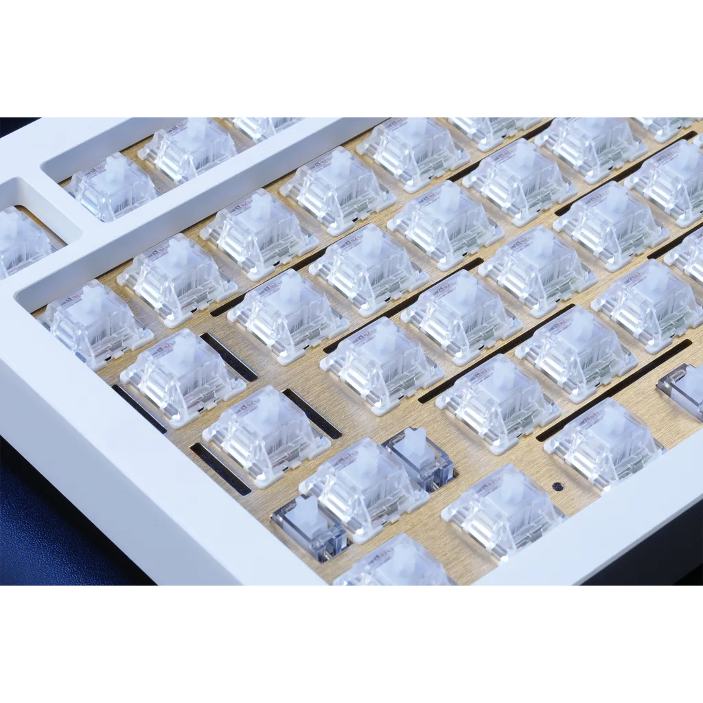 DROP Holy Panda X Clear Mechanical Switches, Tactile, 3-Pin, 35