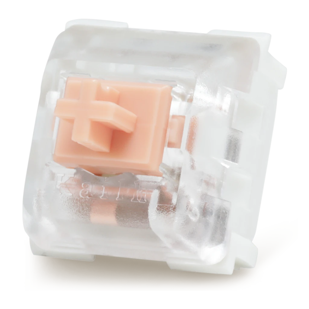 DROP Holy Panda X Clear Mechanical Switches, Tactile, 3-Pin