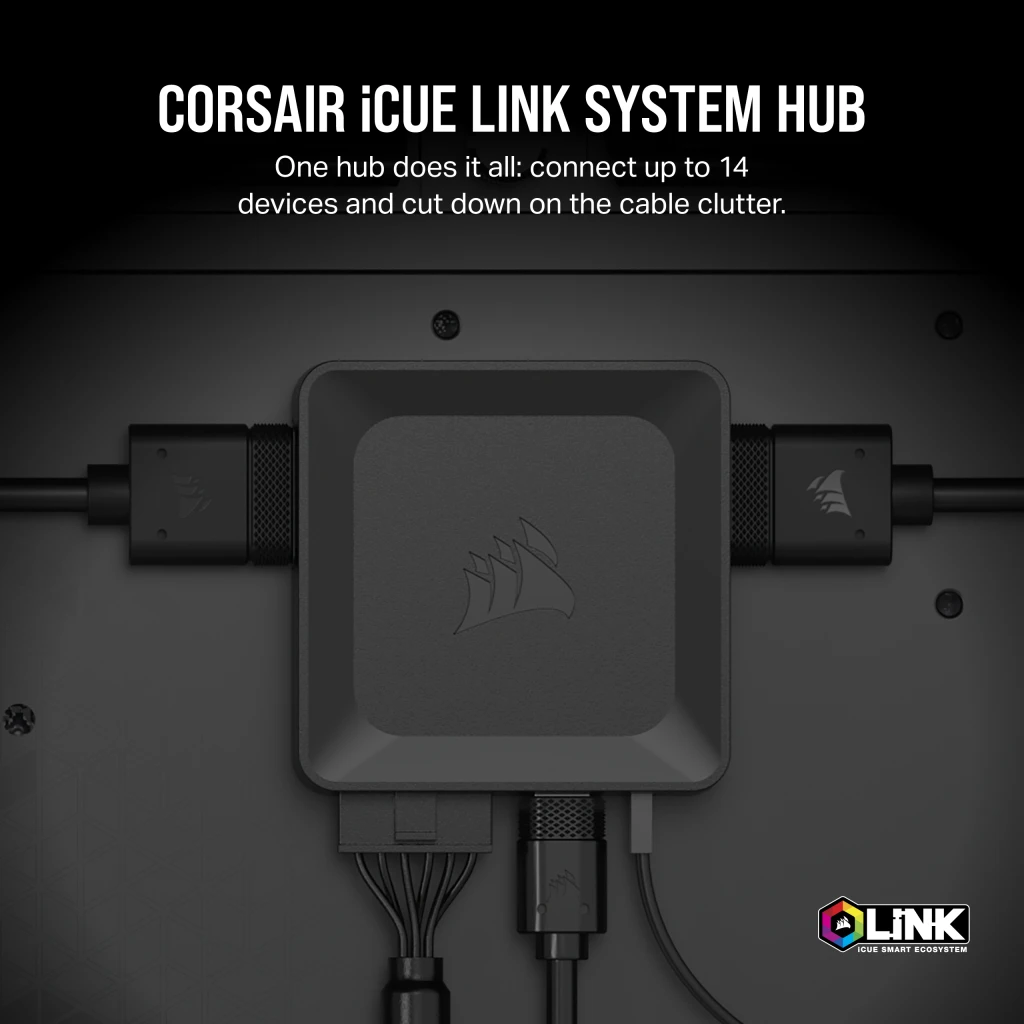 icue link hub use pci-e power. : r/Corsair