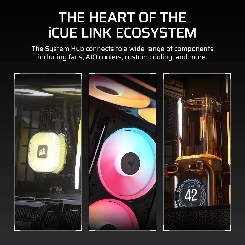 CORSAIR iCUE LINK システムハブ