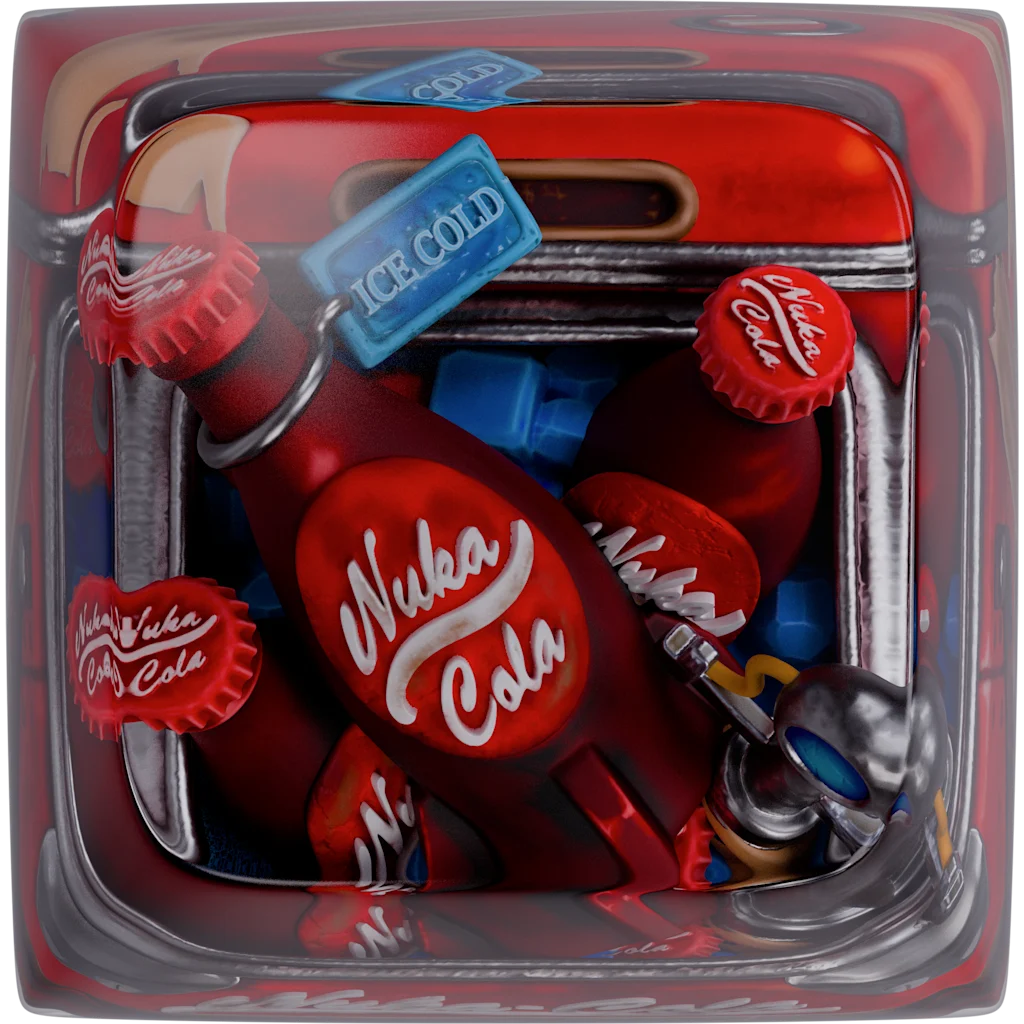 Drop + Nuka-Cola™ ボトル