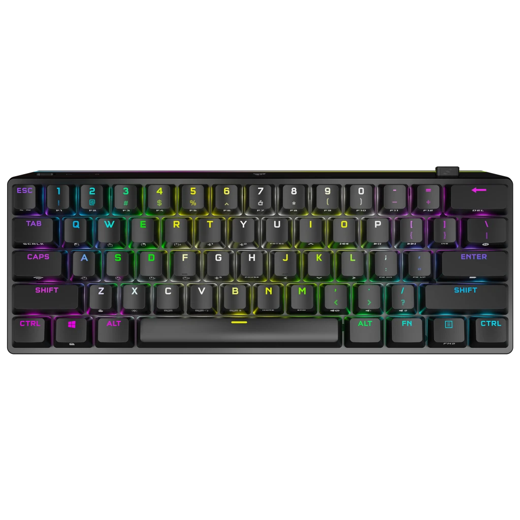 【送料無料キャンペーン】 K70 PRO MINI WIRELESS 60% Mechanical CHERRY MX Speed Switch 周辺機器