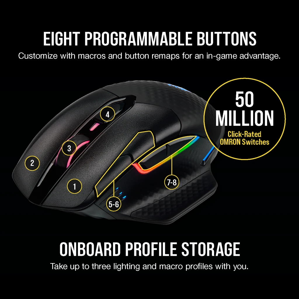 DARK CORE RGB PRO Wireless Gaming Mouse (Revival Series)