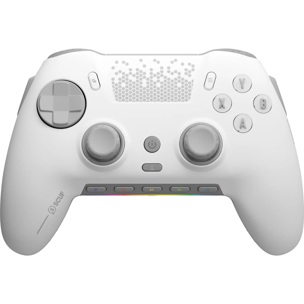 Manette De Jeu SCUF ENVISION PRO Pour PC (2025) - Sans Fil, Joysticks Anti-Dérive, 5 Touches G, Palettes Dorsales, RGB