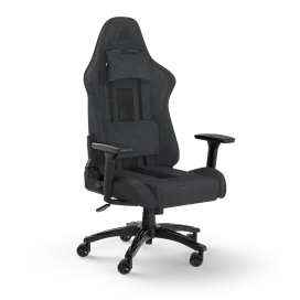 TC100 RELAXED Gaming Chair – Fabric, Black/Grey
