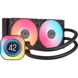 iCUE LINK TITAN 240 RX LCD Liquid CPU Cooler