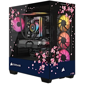 VENGEANCE a7500 DARK CHERRY EDITION Gaming PC: AMD Ryzen 7 9800X3D